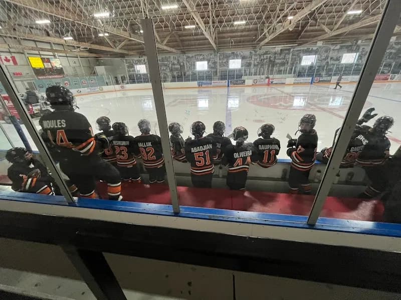 View of Vic Johnston Community Centre in Streetsville, ON