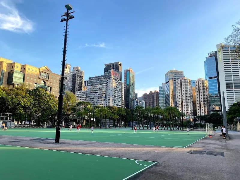 Victoria Park park in Causeway Bay, HK