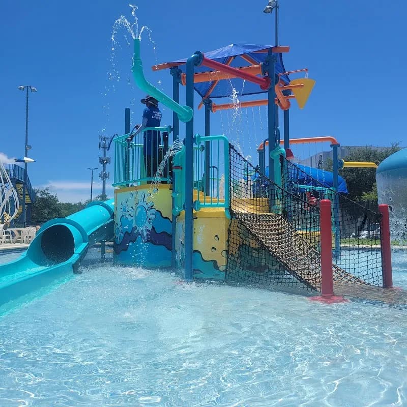 View of Victory Park Pool in North Miami Beach, FL