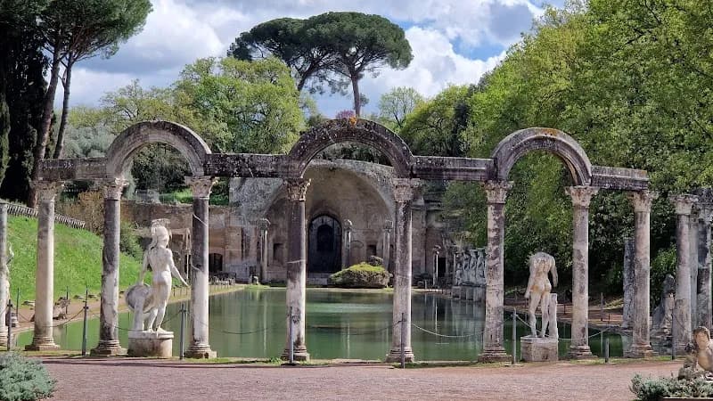 View of Villa Adriana in Tivoli, Lazio