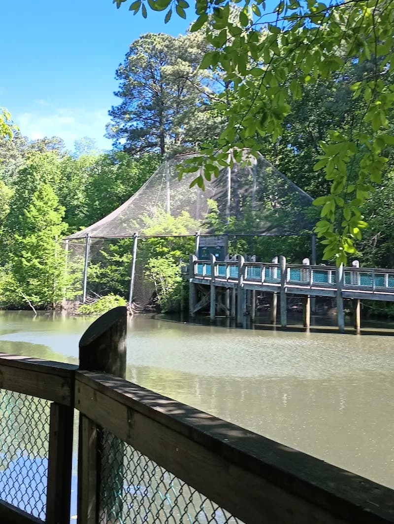 View of Virginia Living Museum in Williamsburg, VA