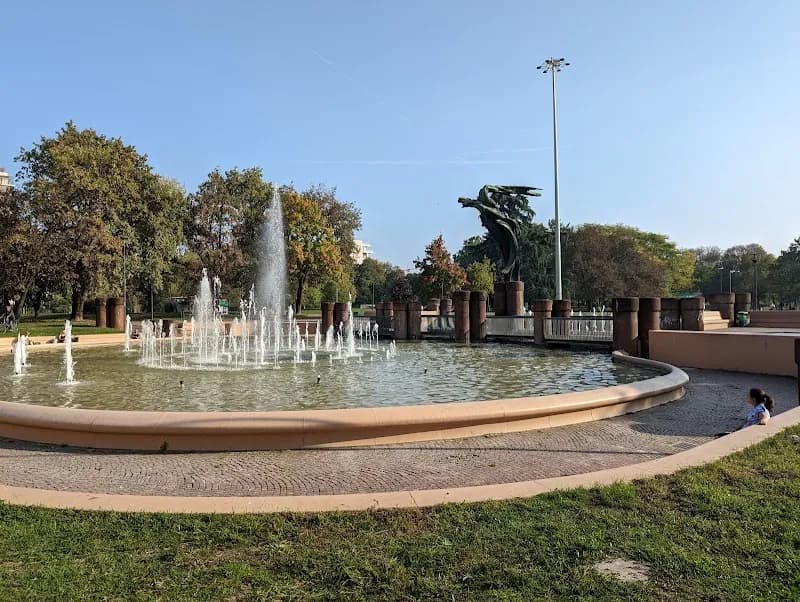 Vittorio Formentano Park city park in Milan, LM