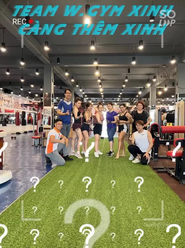 View of W GYM in Vung Tau, HCMC