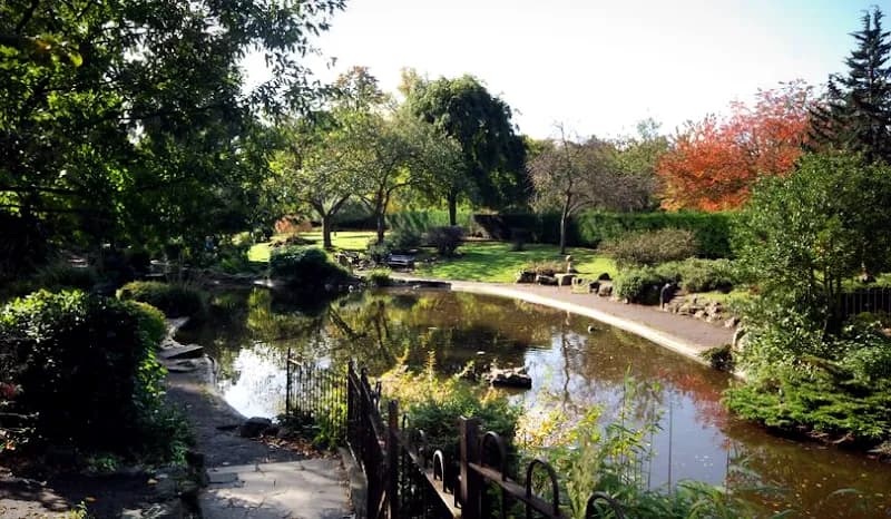 Walpole Park park in Ealing, London