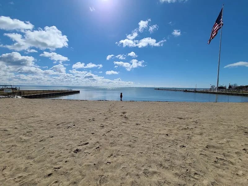 View of Walter & Mary Burke Park in New Baltimore, MI