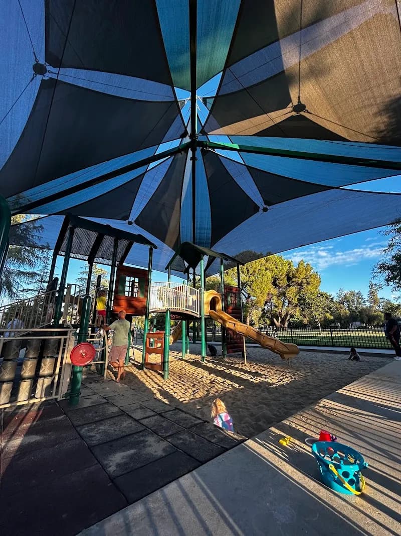 View of Warner Center Park in Woodland Hills, CA