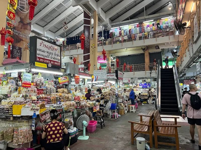 View of Waroros Market in Muang Chiang Mai, CM