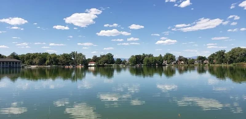 View of Washington Park in Denver, CO
