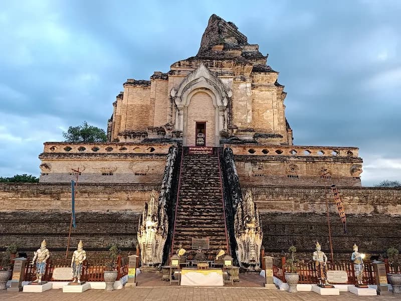 Wat Chedi Luang buddhist temple in Hang Dong, CM