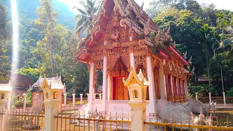 View of Wat Tham Chiang Dao in Chiang Dao, CM