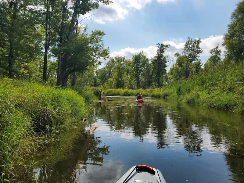 View of Waterworks Park in Wakefield, MI