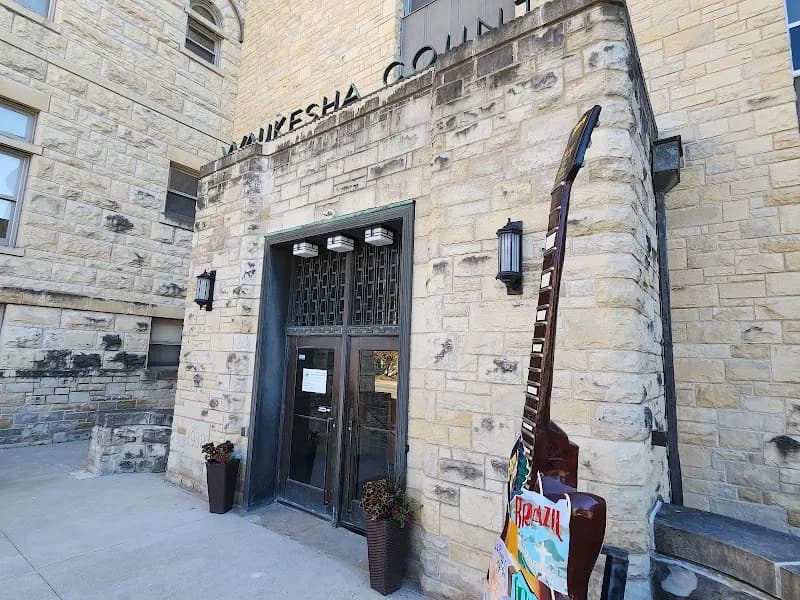 View of Waukesha County Historical Society & Museum in Waukesha, WI