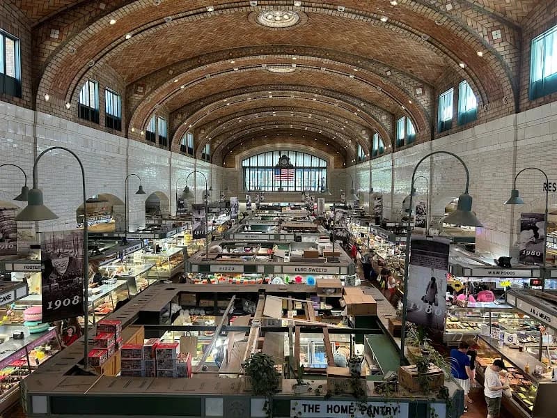 View of West Side Market in Cleveland, OH