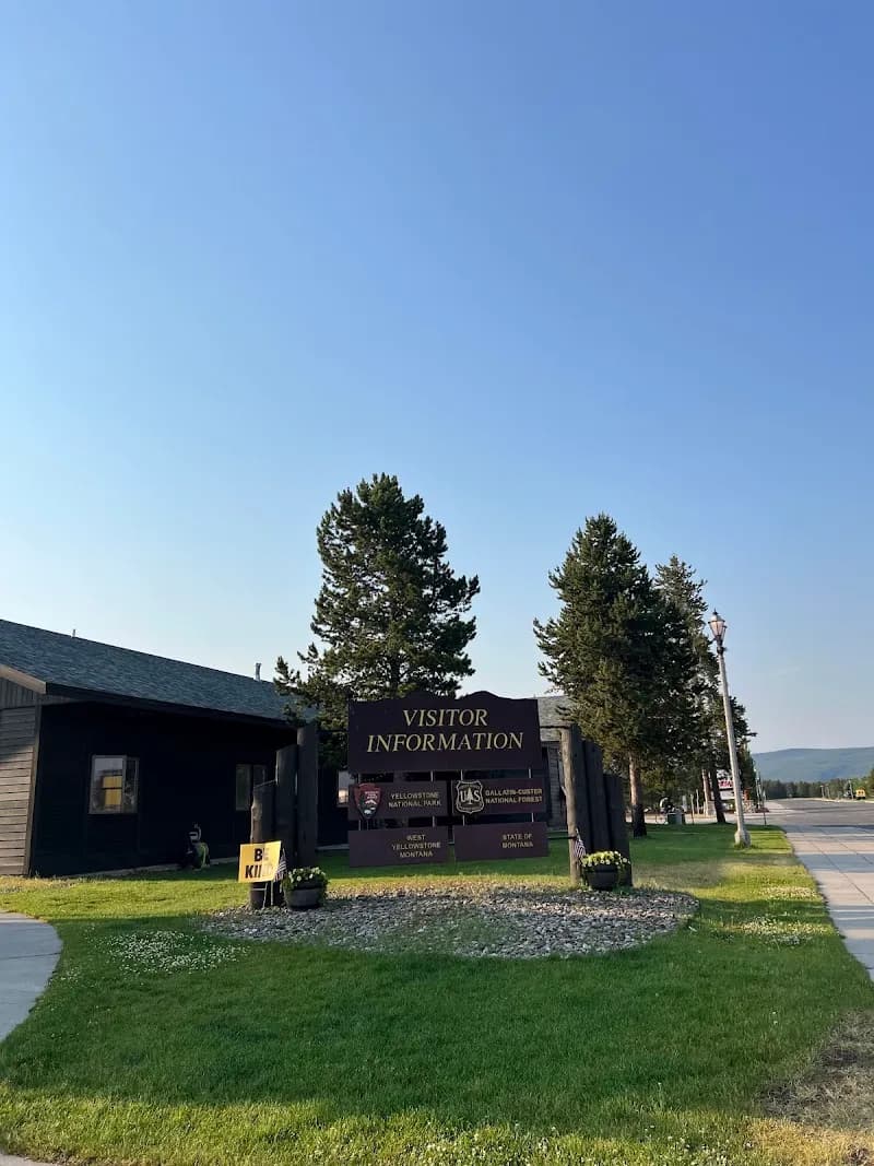 View of West Yellowstone Visitor Information Center & Chamber of Commerce in West Yellowstone, MT