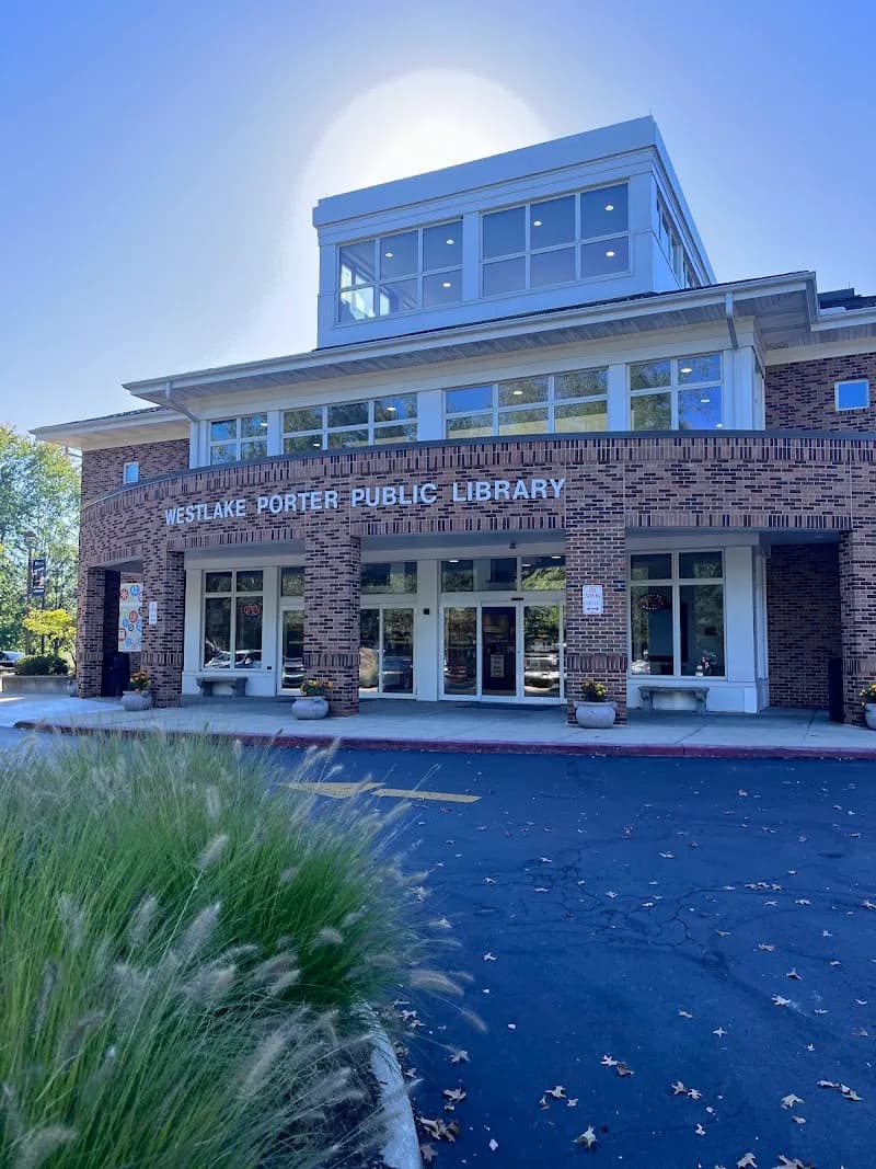 View of Westlake Porter Public Library in Westlake, OH