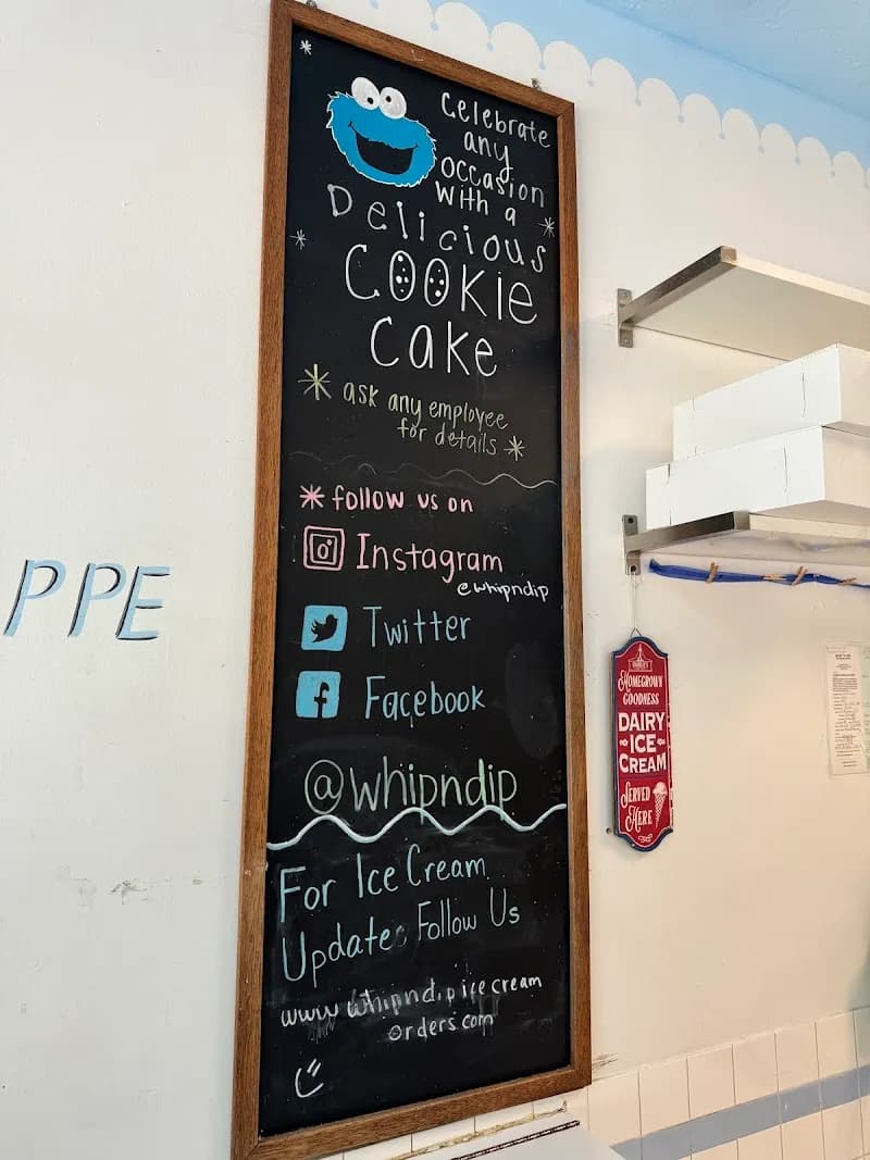 View of Whip 'n Dip Ice Cream in Kendall, FL