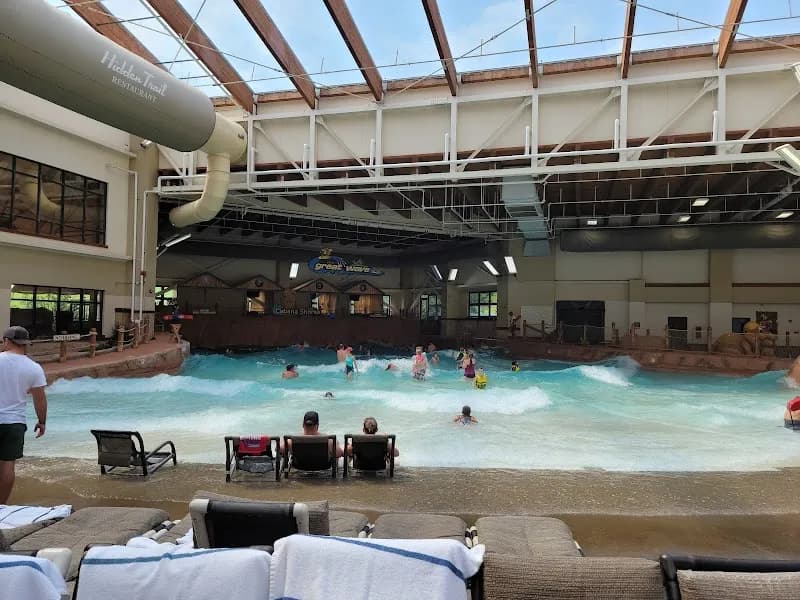 View of Wilderness at the Smokies in Sevierville, TN