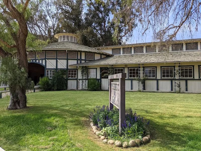 View of Will Rogers State Historic Park in Pacific Palisades, CA