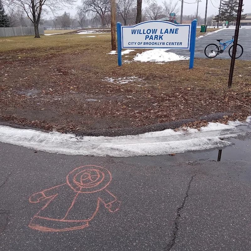 View of Willow Lane Park in St. Anthony, MN