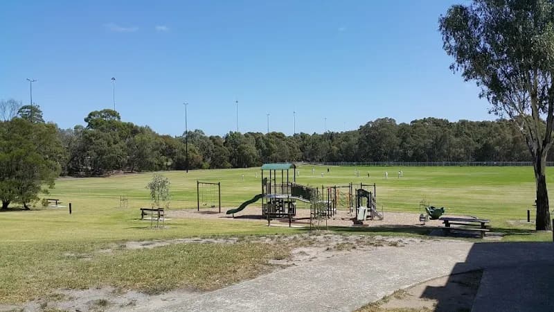 View of Willsmere Park Playground in Kew, VIC