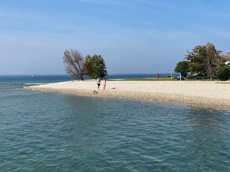 View of Windermere Point in Mackinac Island, MI