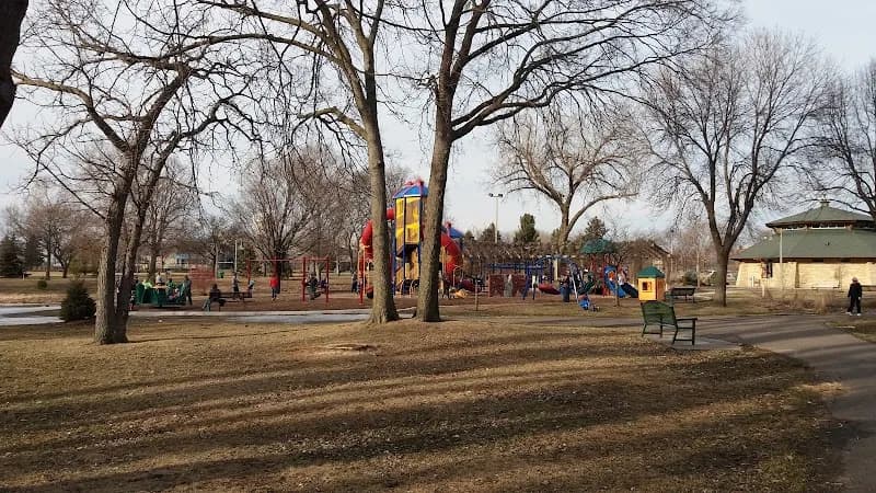 View of Wolfe Park in St. Louis Park, MN