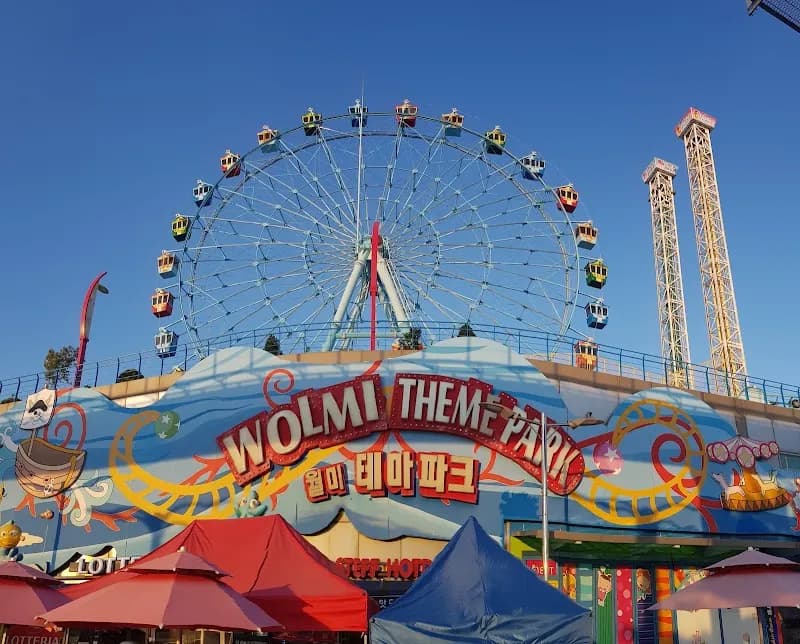 Wolmido island in Incheon, IC