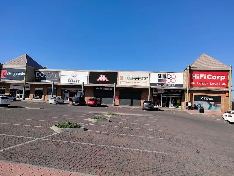 Woodmead Retail Park shopping mall in Kyalami, GP