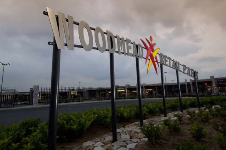 View of Woodmead Retail Park in Kyalami, GP