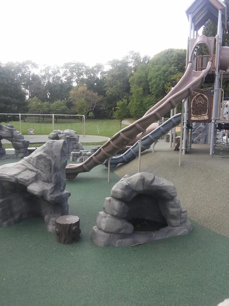 View of Wyman Woods Park in Grandview Heights, OH