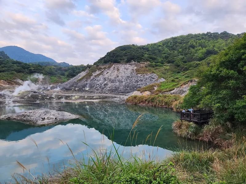View of Yangmingshan National Park in Taipei, TPE