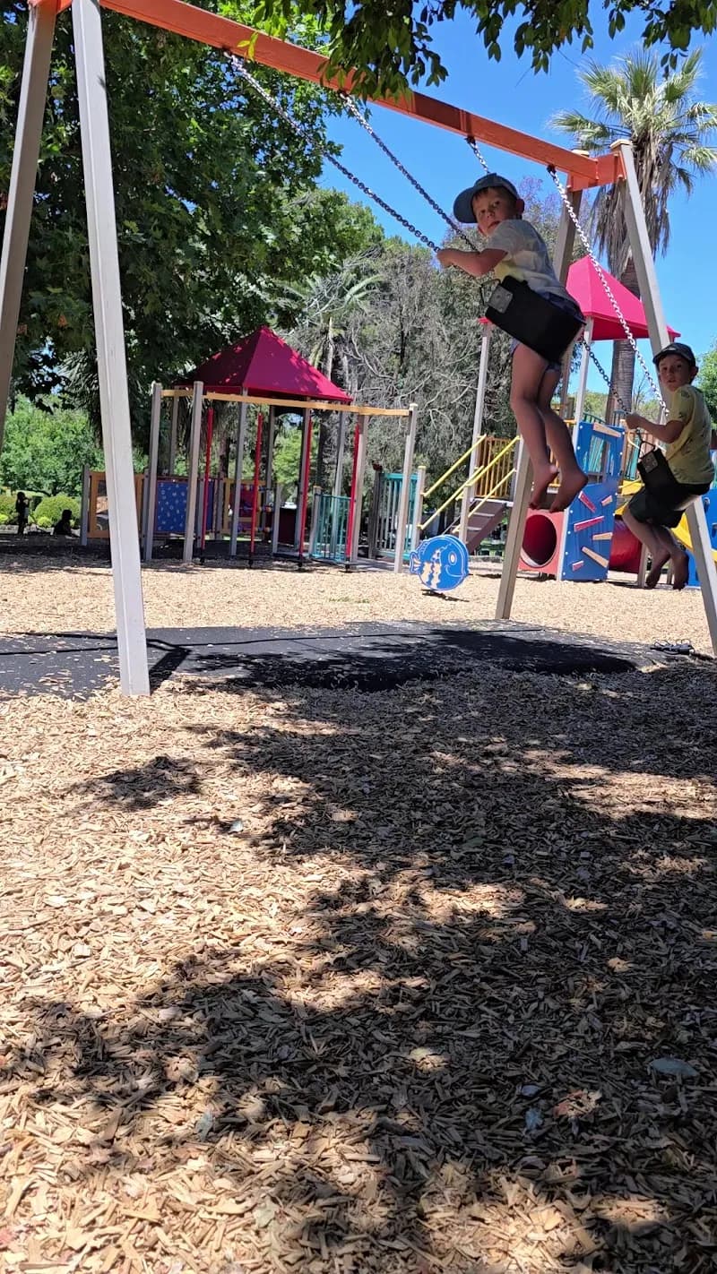 View of Yarraville Gardens in Yarraville, VIC