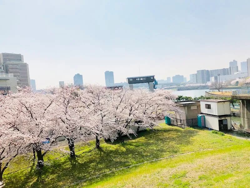 Yodogawa Riverside National Park Kema Area national park in Yao, Osaka