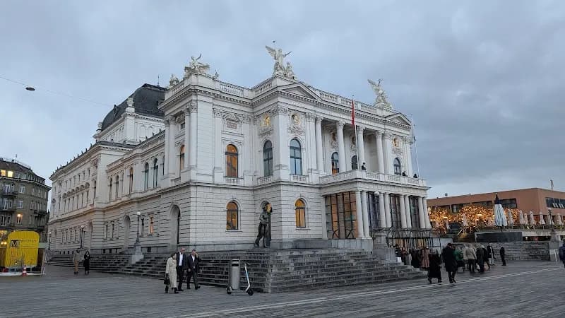 View of Zürich Opera House in Zurich, ZH