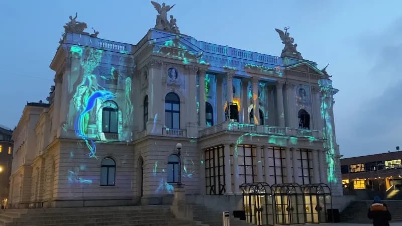 View of Zürich Opera House in Zurich, ZH