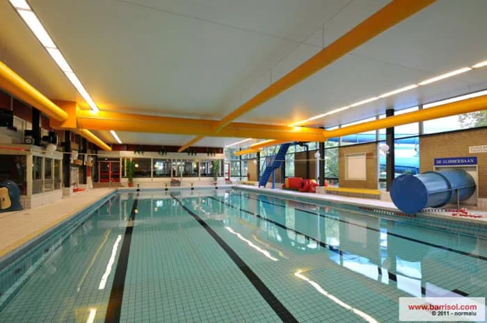 View of Zwembad De Waterlelie in De Ronde Venen, NH