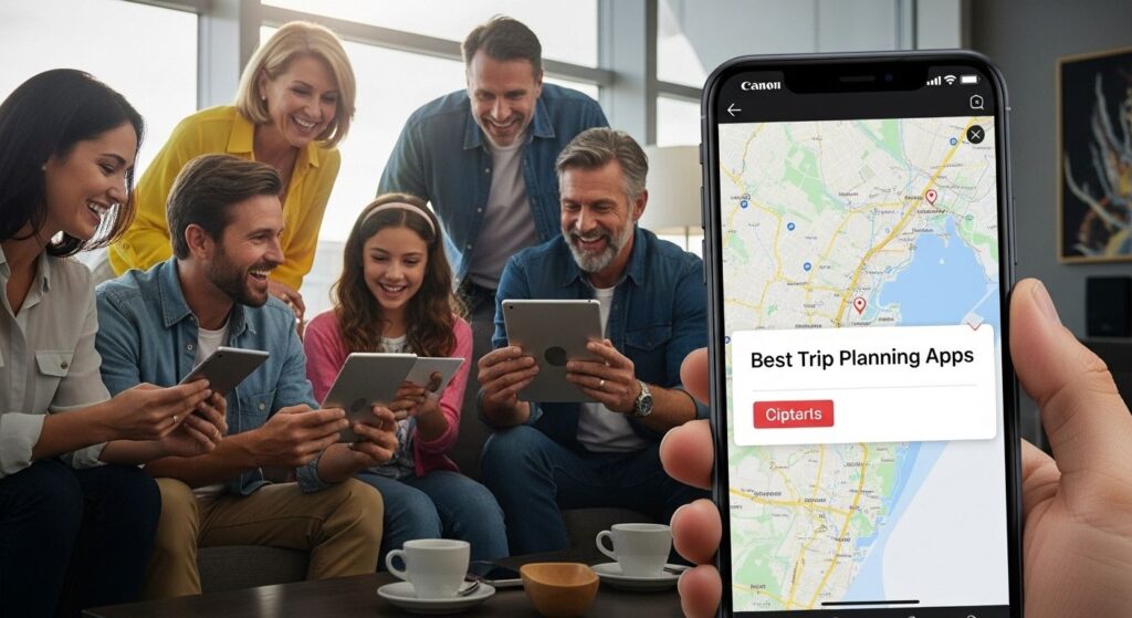 trip planning apps family