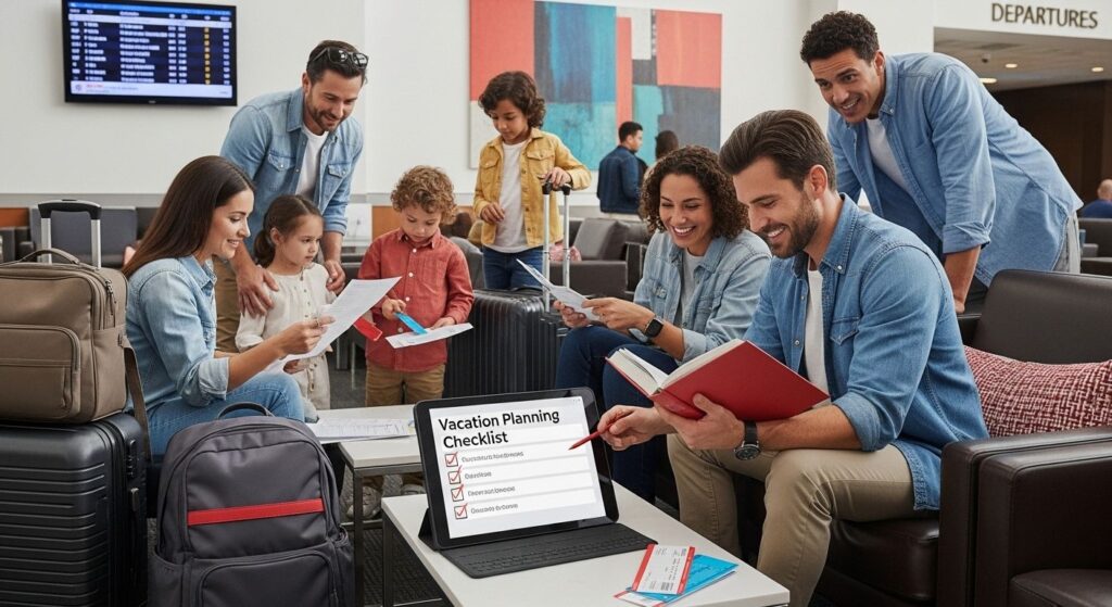 vacation planning checklist