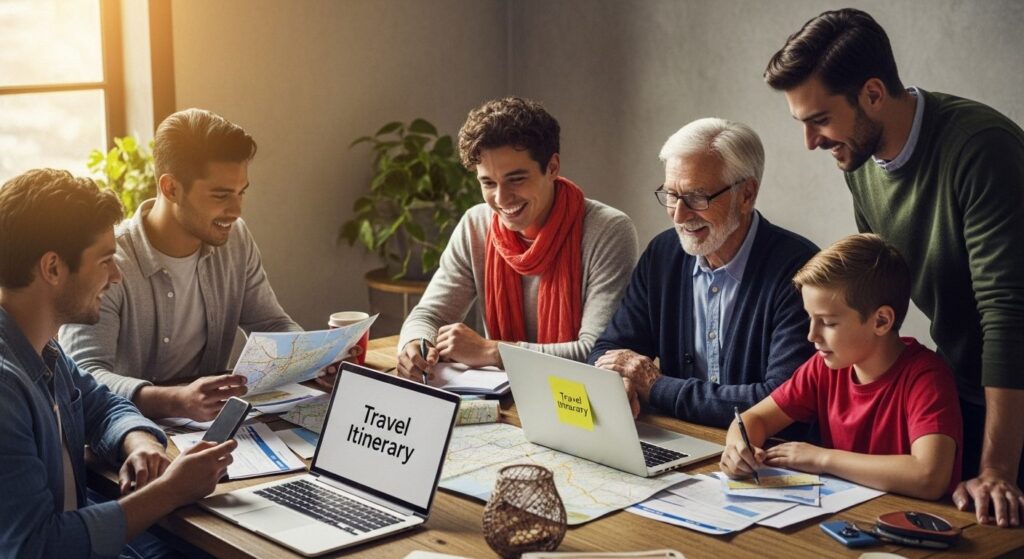 travel itinerary planning