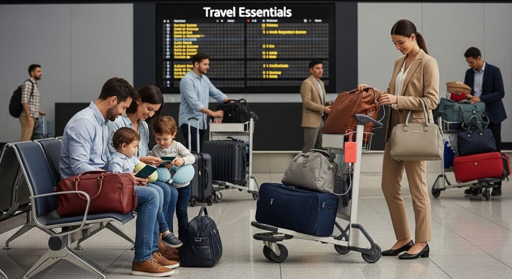 travel essentials airport packing