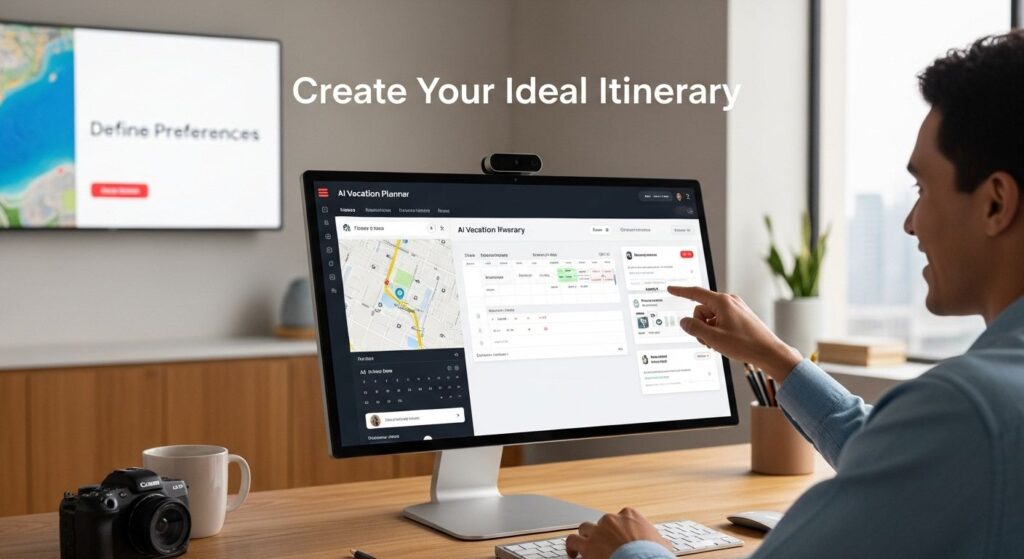 ai vacation planner workflow