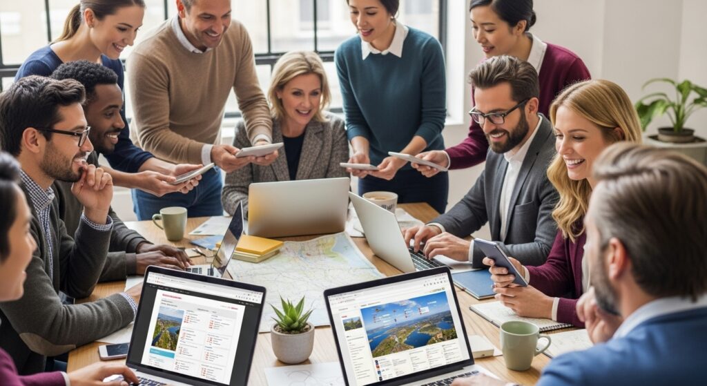 travel planning, digital trip planning, group travel