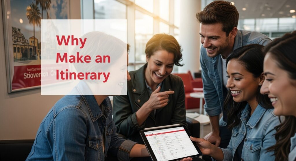 travel itinerary planning