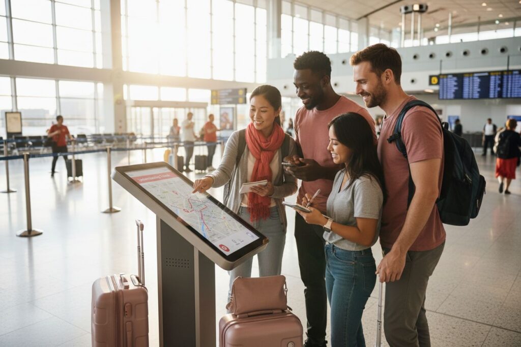 travel organization teamwork