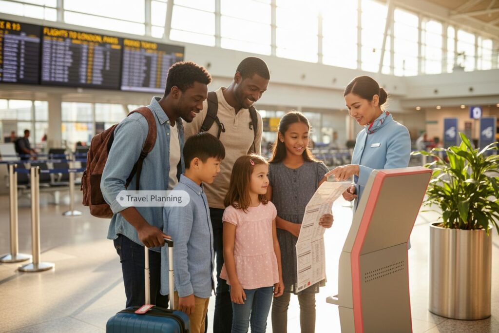 family travel itinerary